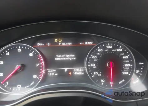 2015 Audi A7 3.0T Premium Plus z USA, uszkodzony, nr VIN WAUWGAFC7FN009803